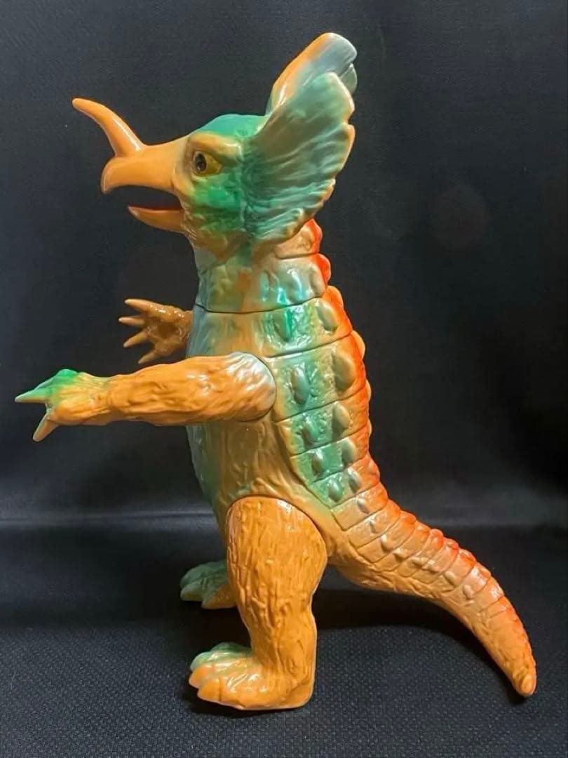 ■マルサン オリジナル怪獣 ロギラ ログゥイラ ソフビ / 日本製