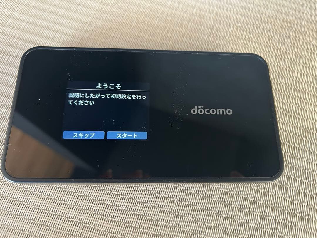 docomo Wi-Fi STATION SH-54C ブラック
