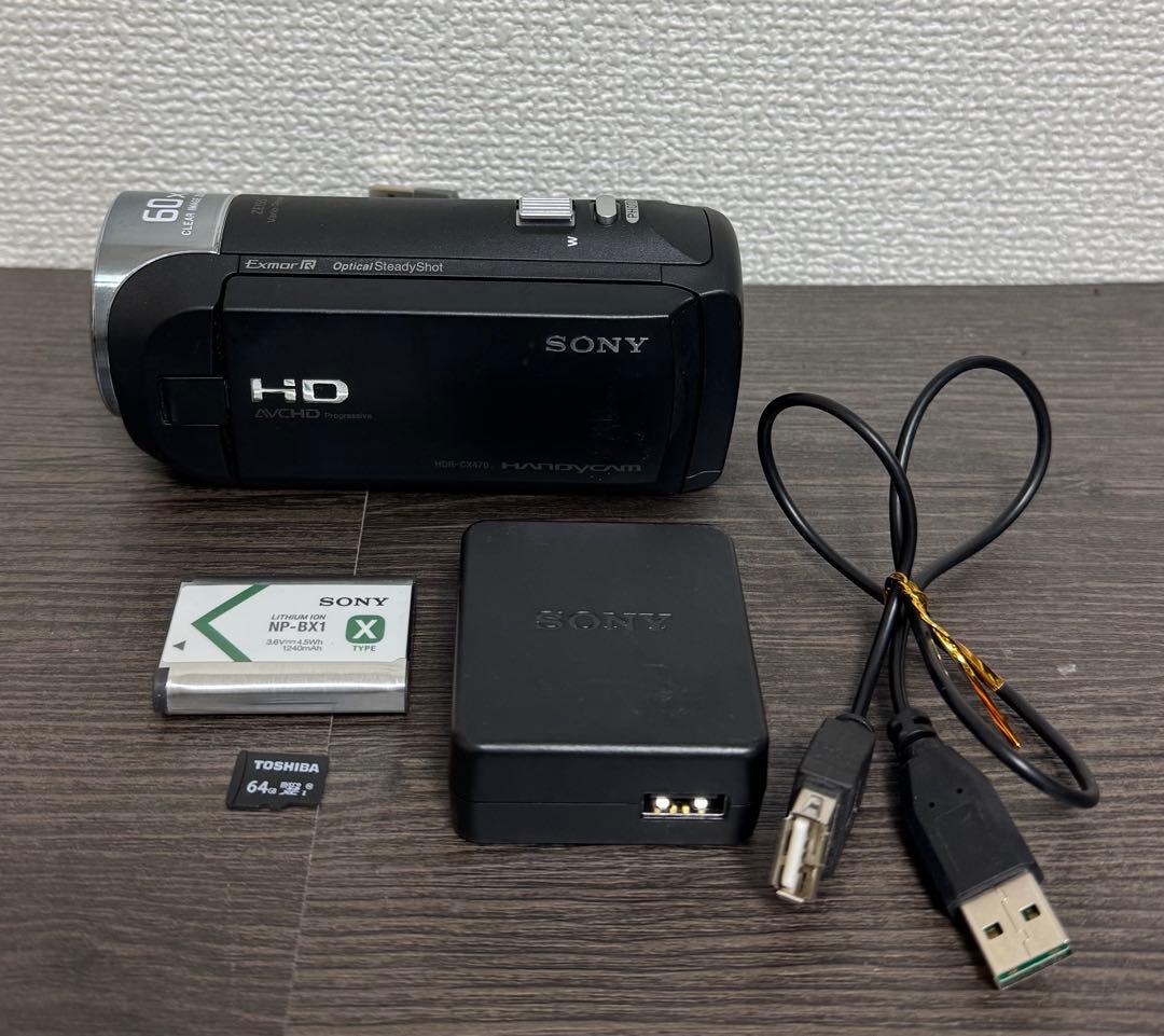 ソニー ハンディカム HDR-CX470