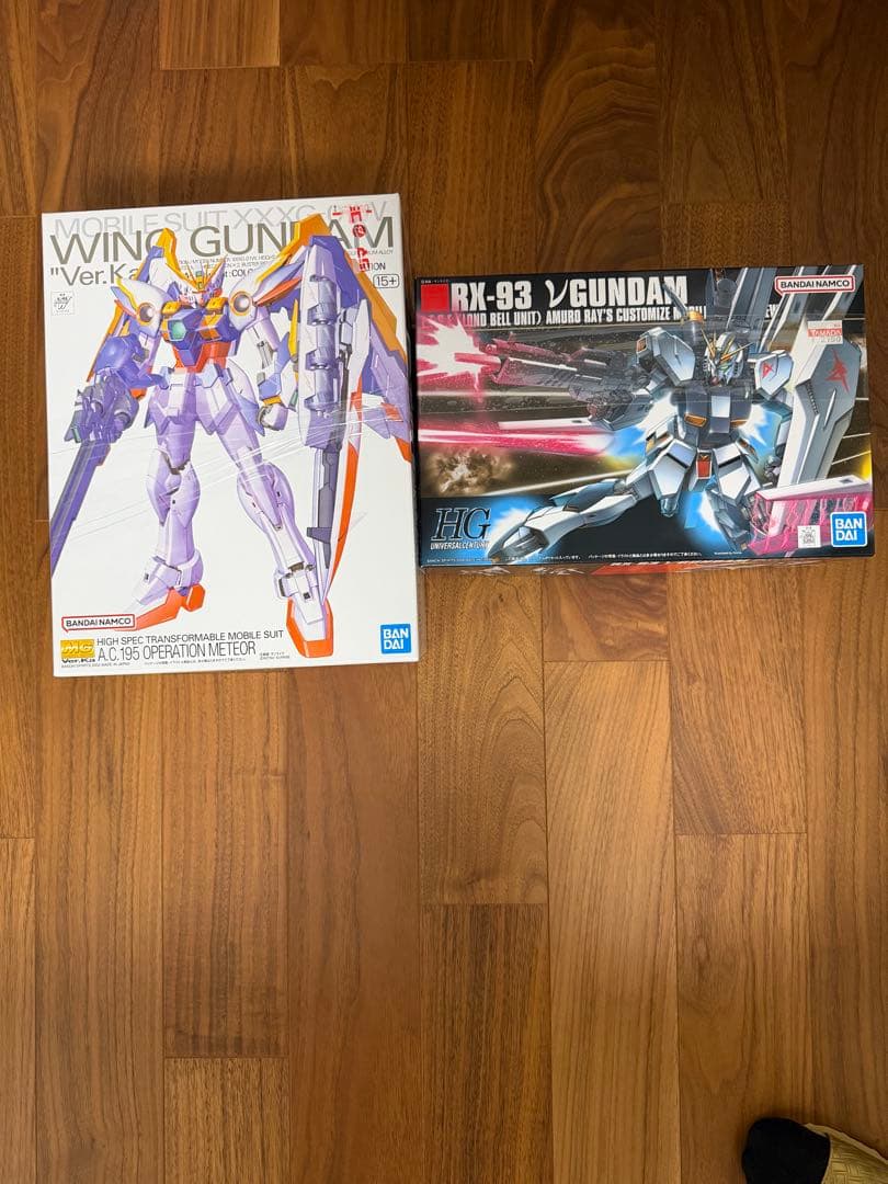 WING GUNDAM Ver.Ka & RX-93 ν GUNDAM セット