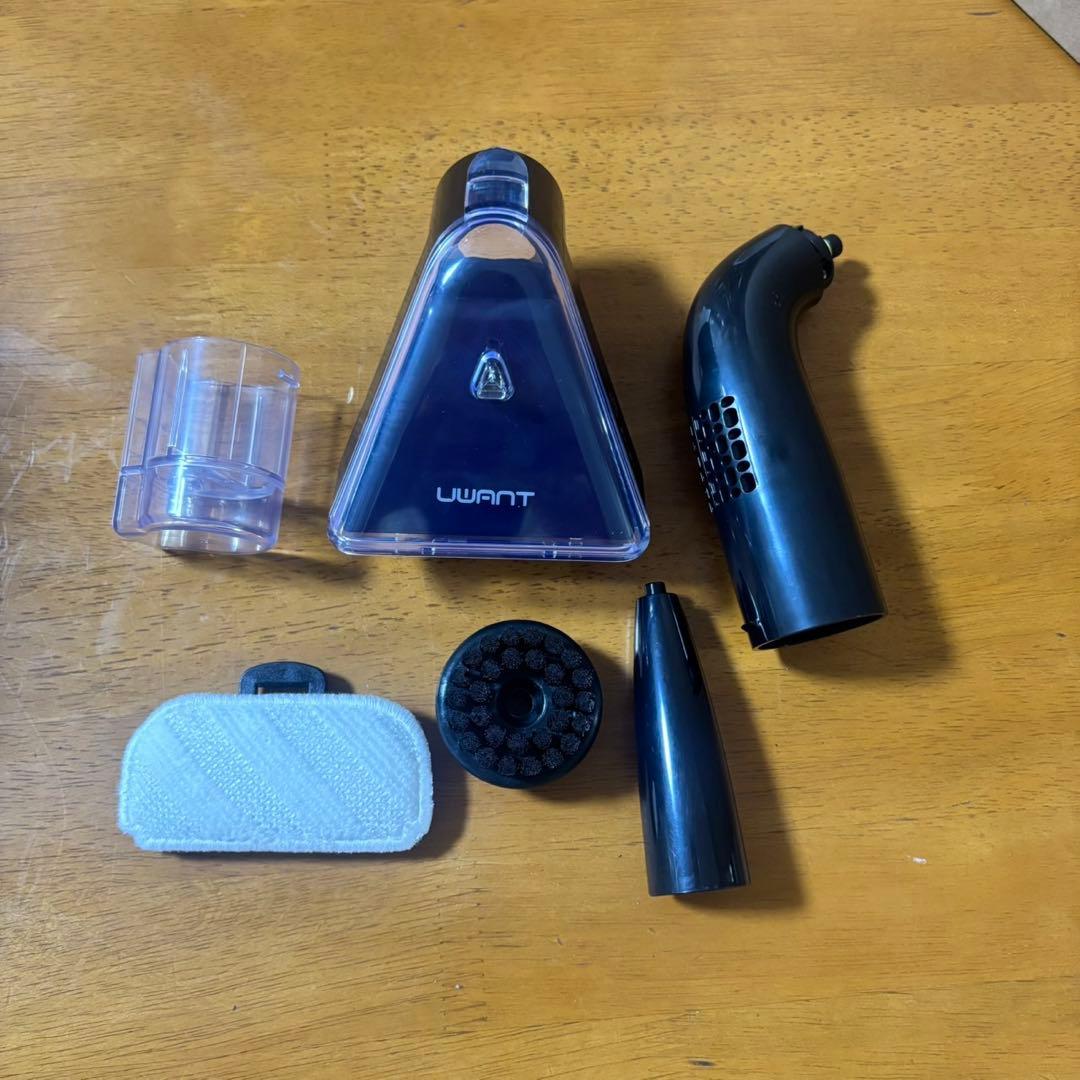 uwant 100℃蒸気噴射リンサークリーナー 18000Pa超強吸引カーペット