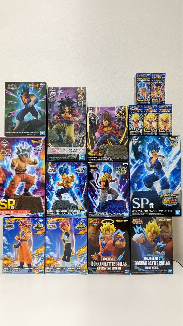 ドラゴンボール Z ドッカンバトルコラボ フィギュアセット