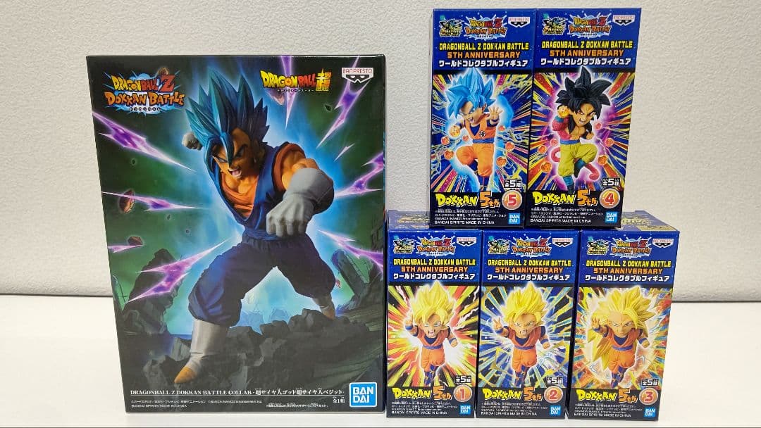ドラゴンボール Z ドッカンバトルコラボ フィギュアセット