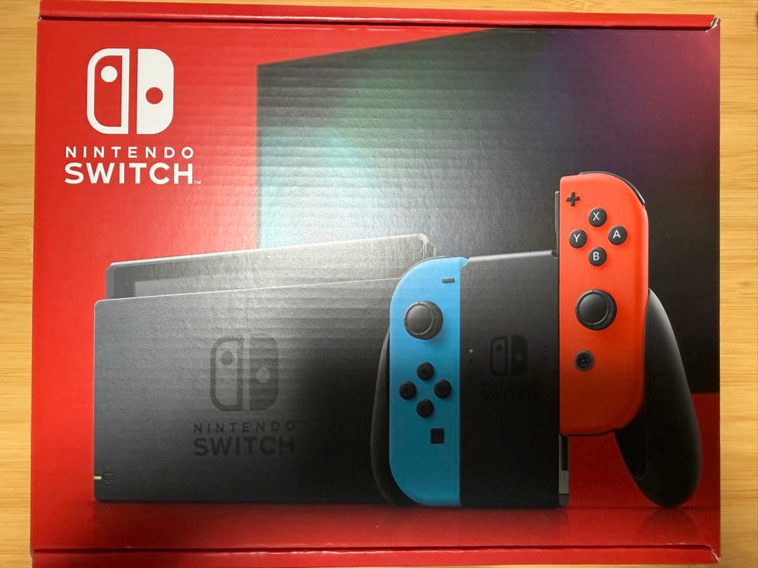 Nintendo Switch 本体 【新品未使用】　ネオンブルー/ネオンレッド