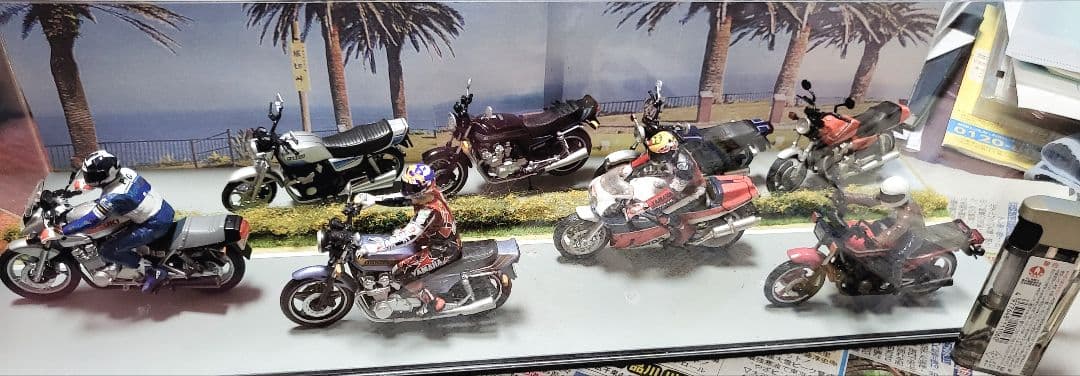 バイク模型 5台セット 1/12 スケール