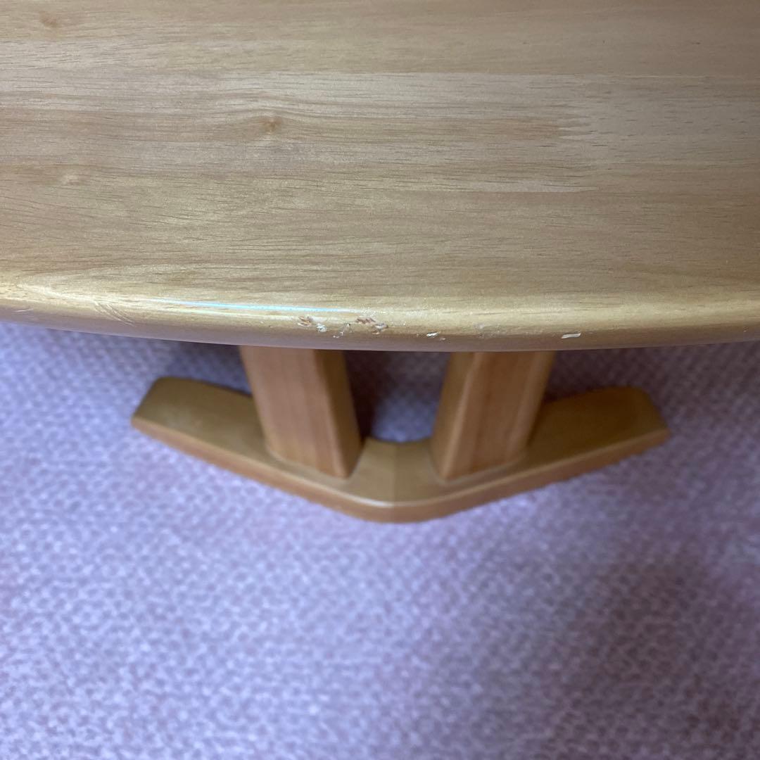 カリモク　Chitano 半円ダイニングテーブル