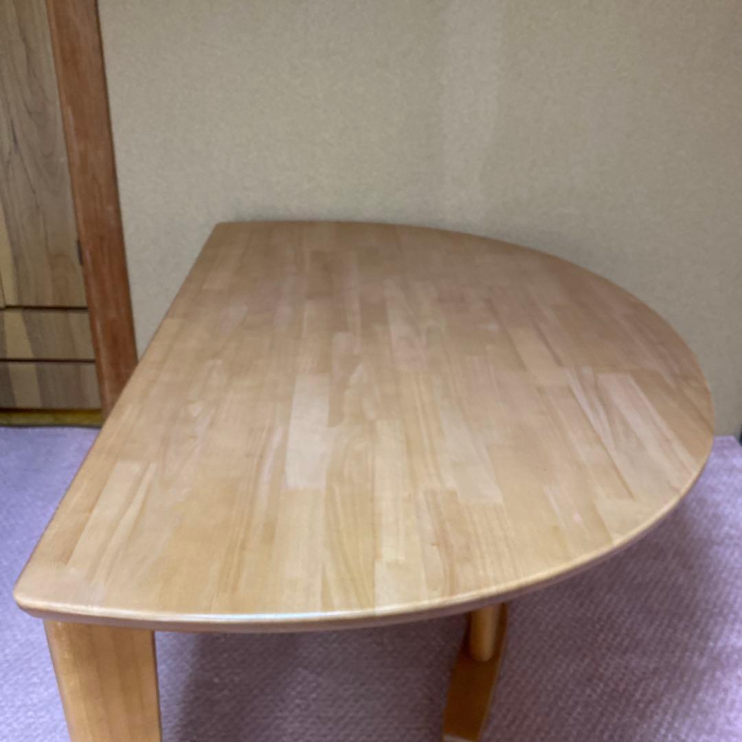 カリモク　Chitano 半円ダイニングテーブル