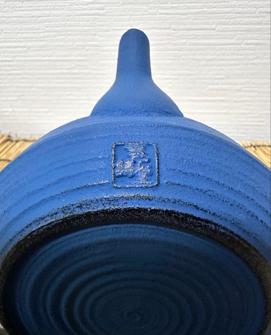 壱鋳堂造　中村義隆デザイン　ティーポット 刷毛目０.４リットル