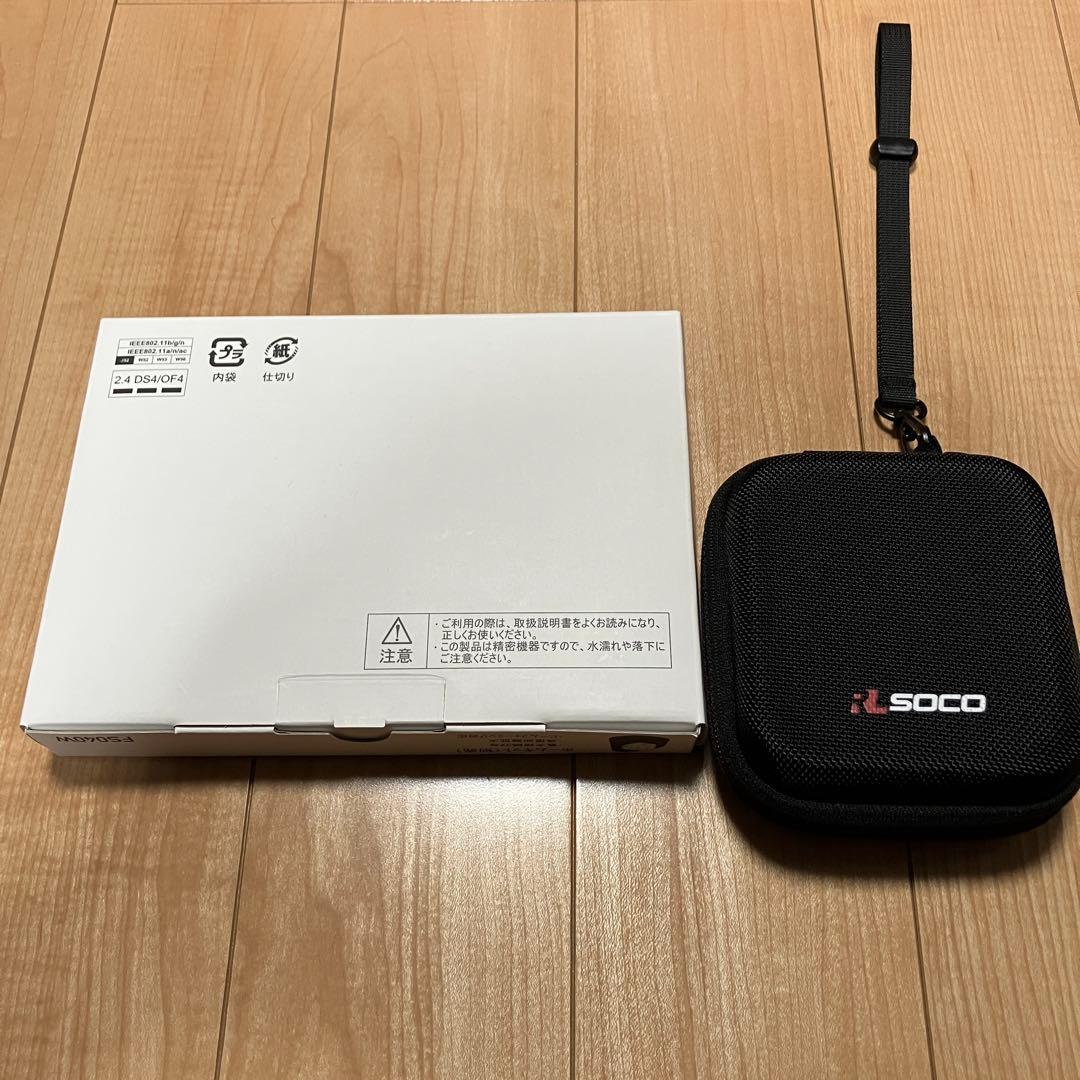 富士ソフト +F FS040W モバイル Wi-Fi ルーター SIMフリー