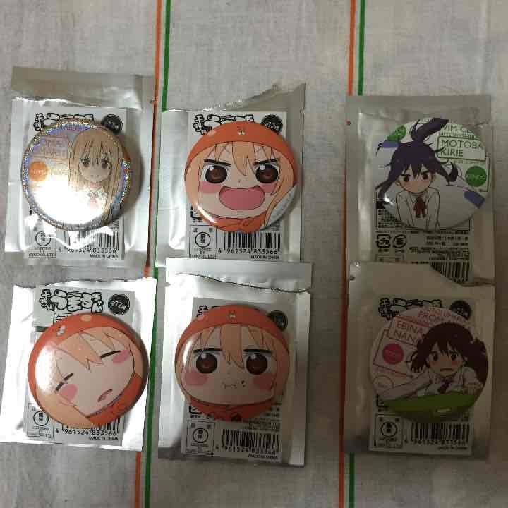 干物妹うまるちゃん 缶バッチ