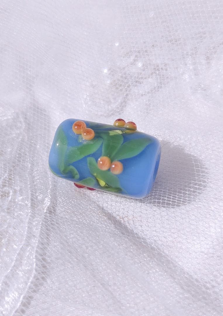 吉田正子トンボ玉（捌）　ガラス玉に込めた日本画　和のこころ　癒しの伝統美術