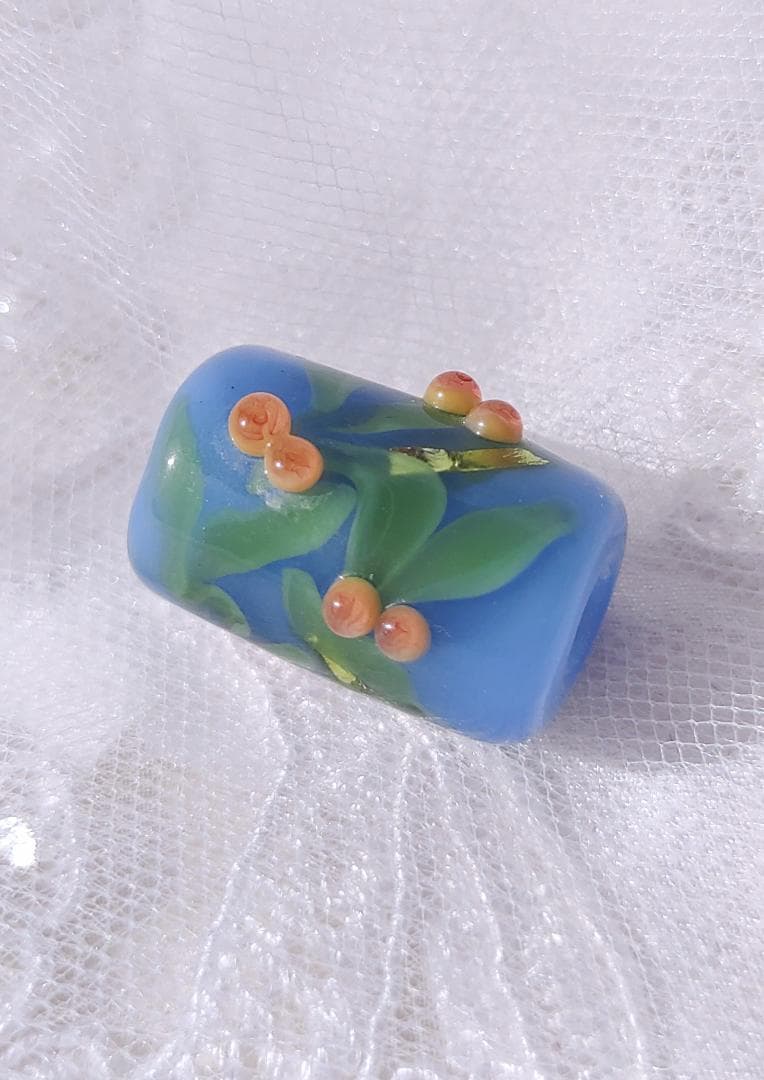 吉田正子トンボ玉（捌）　ガラス玉に込めた日本画　和のこころ　癒しの伝統美術