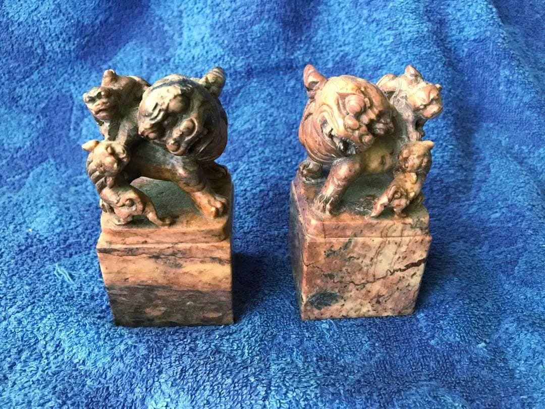 落款用印材石2本(メルカリ専用)