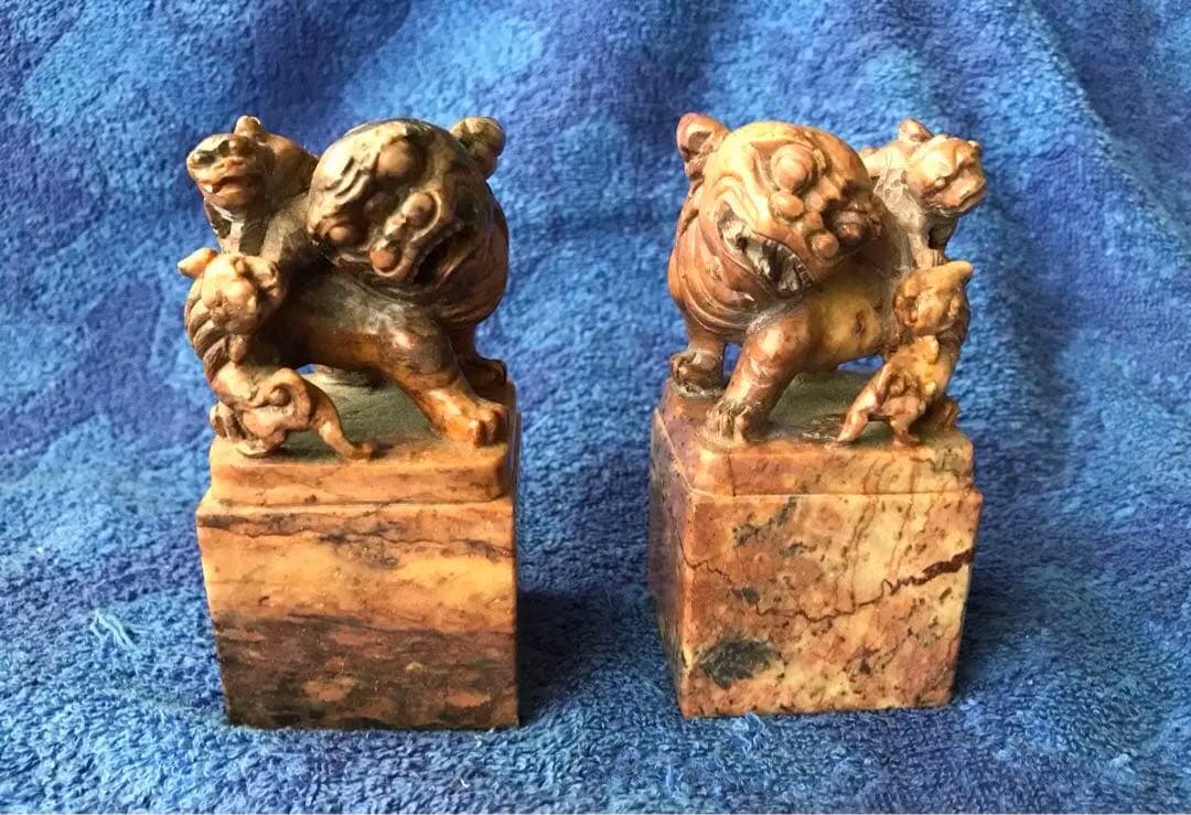 落款用印材石2本(メルカリ専用)