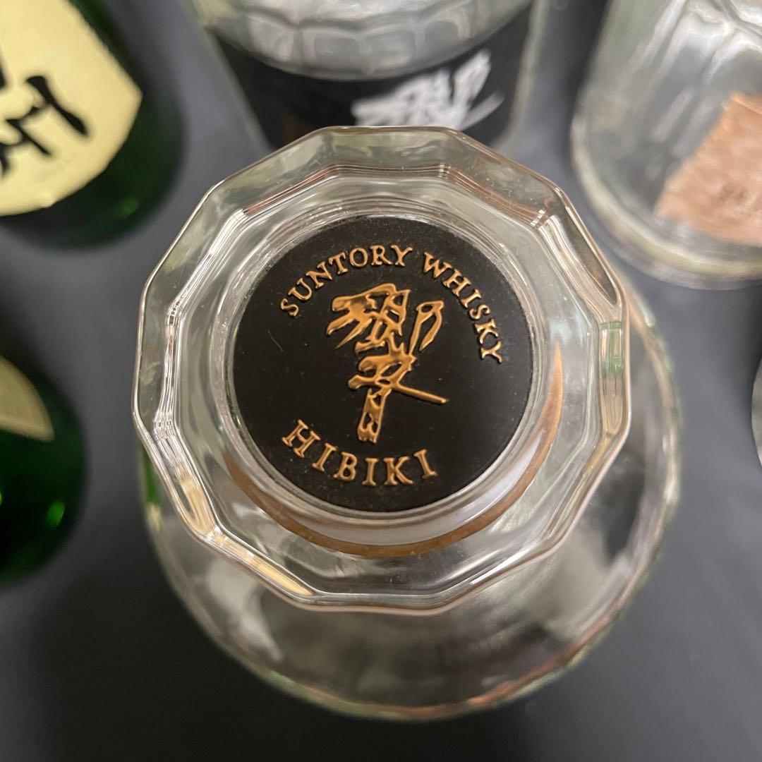 サントリー【響21年2本含む】空瓶6本セット 未洗浄 空ボトル SUNTORY