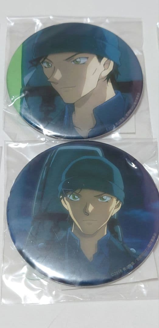 名探偵コナン　純黒の悪夢　缶バッジ　赤井秀一