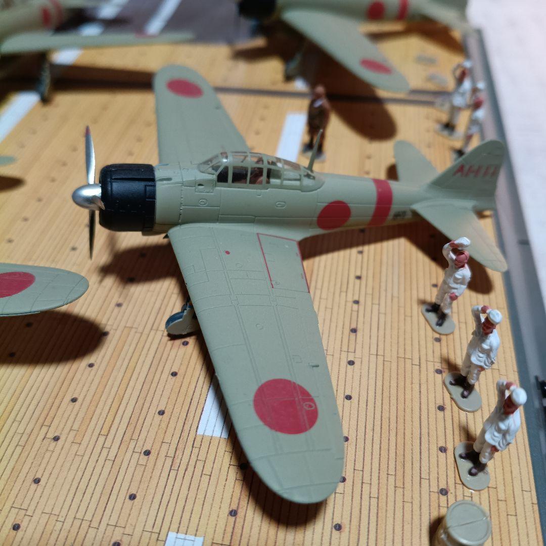 零戦21型 完成品 ジオラマ