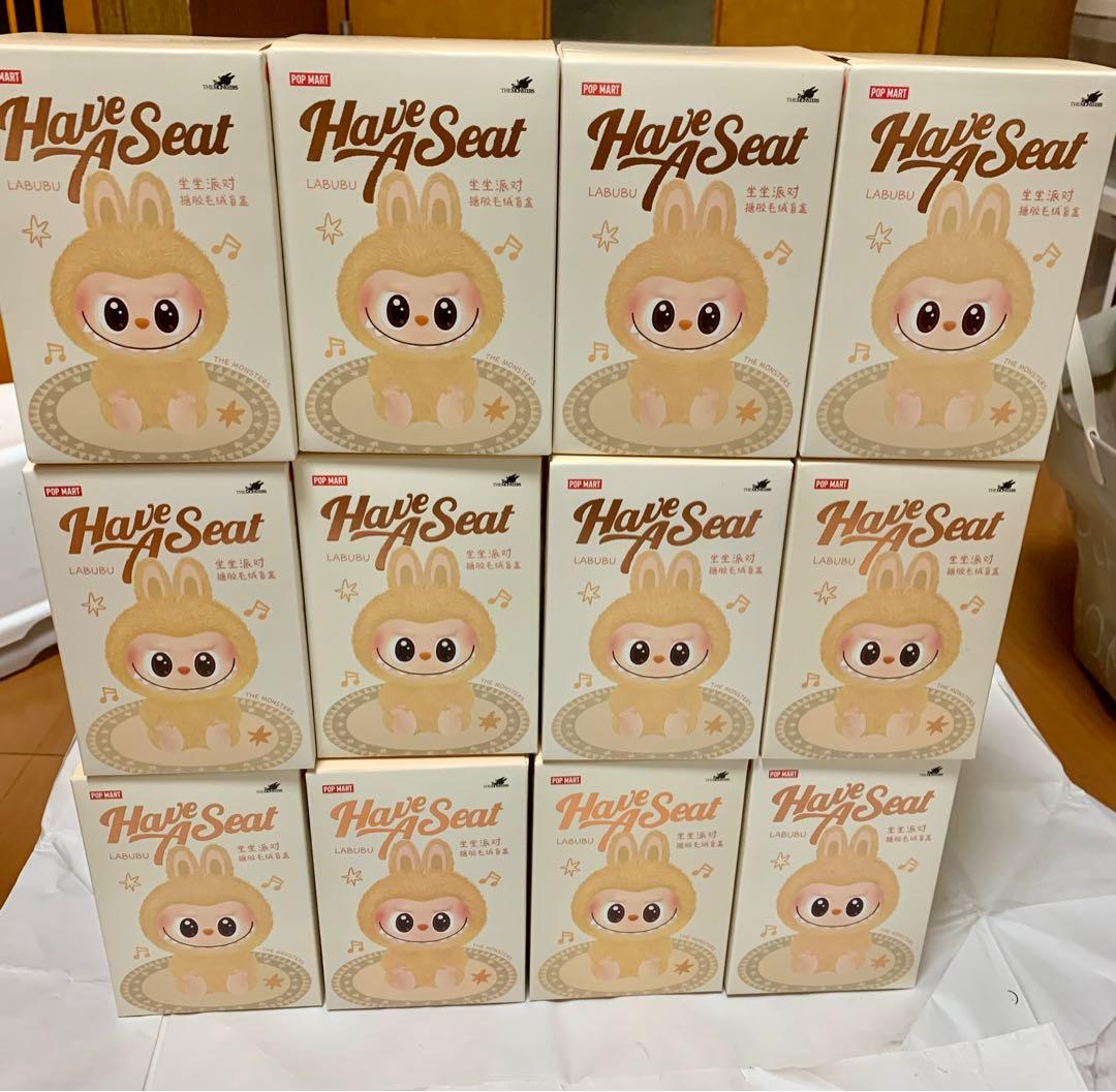 LABUBU THE MONSTERS Have A Seat ぬいぐるみ12個