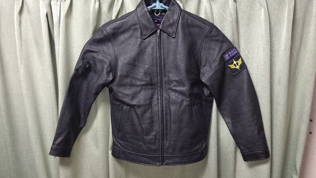 ジオン本革ライダースジャケット