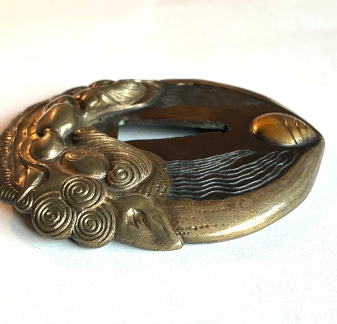 鍔　明珍勝見　紀宗長作