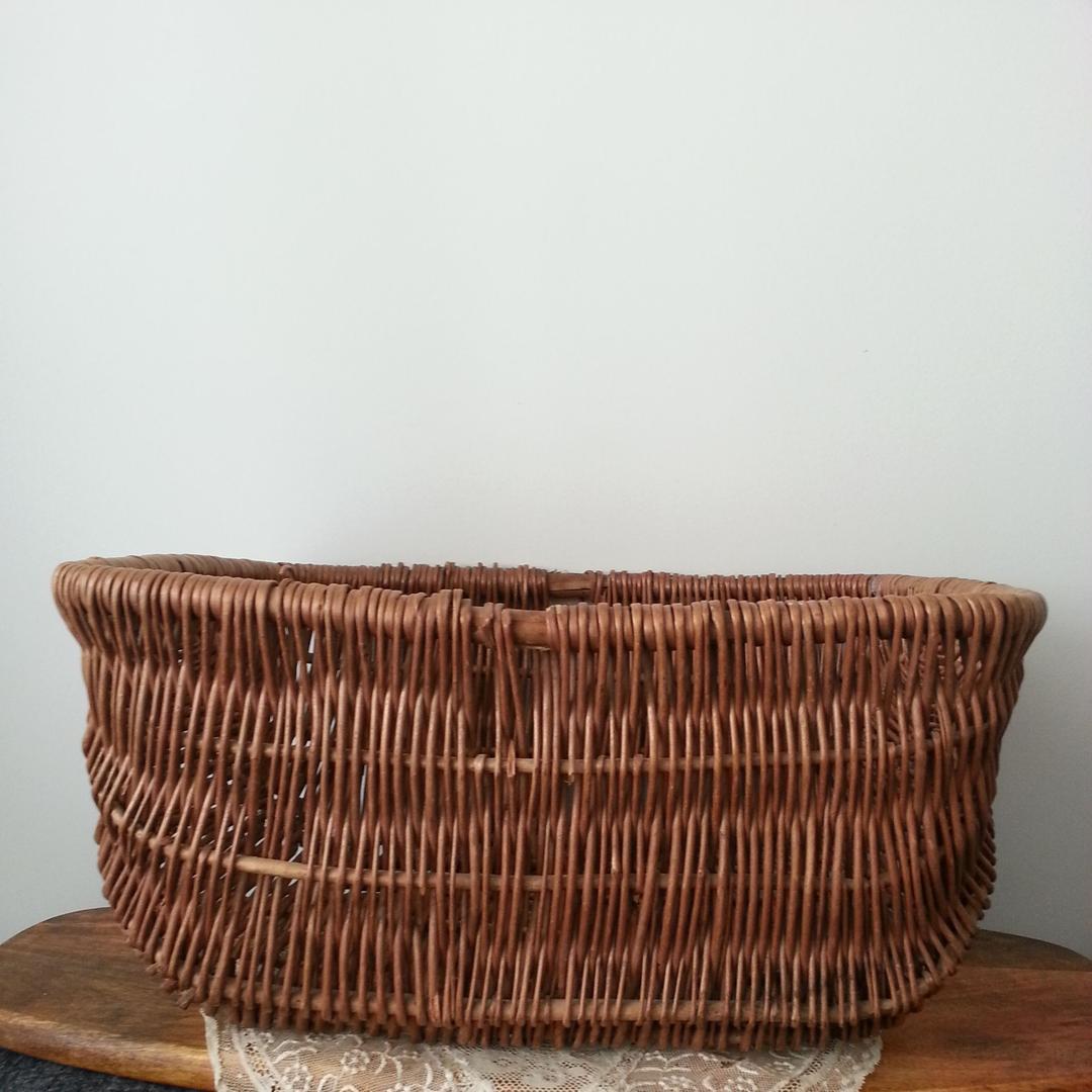 パニエ 籠 バスケット フランス アンティーク かご