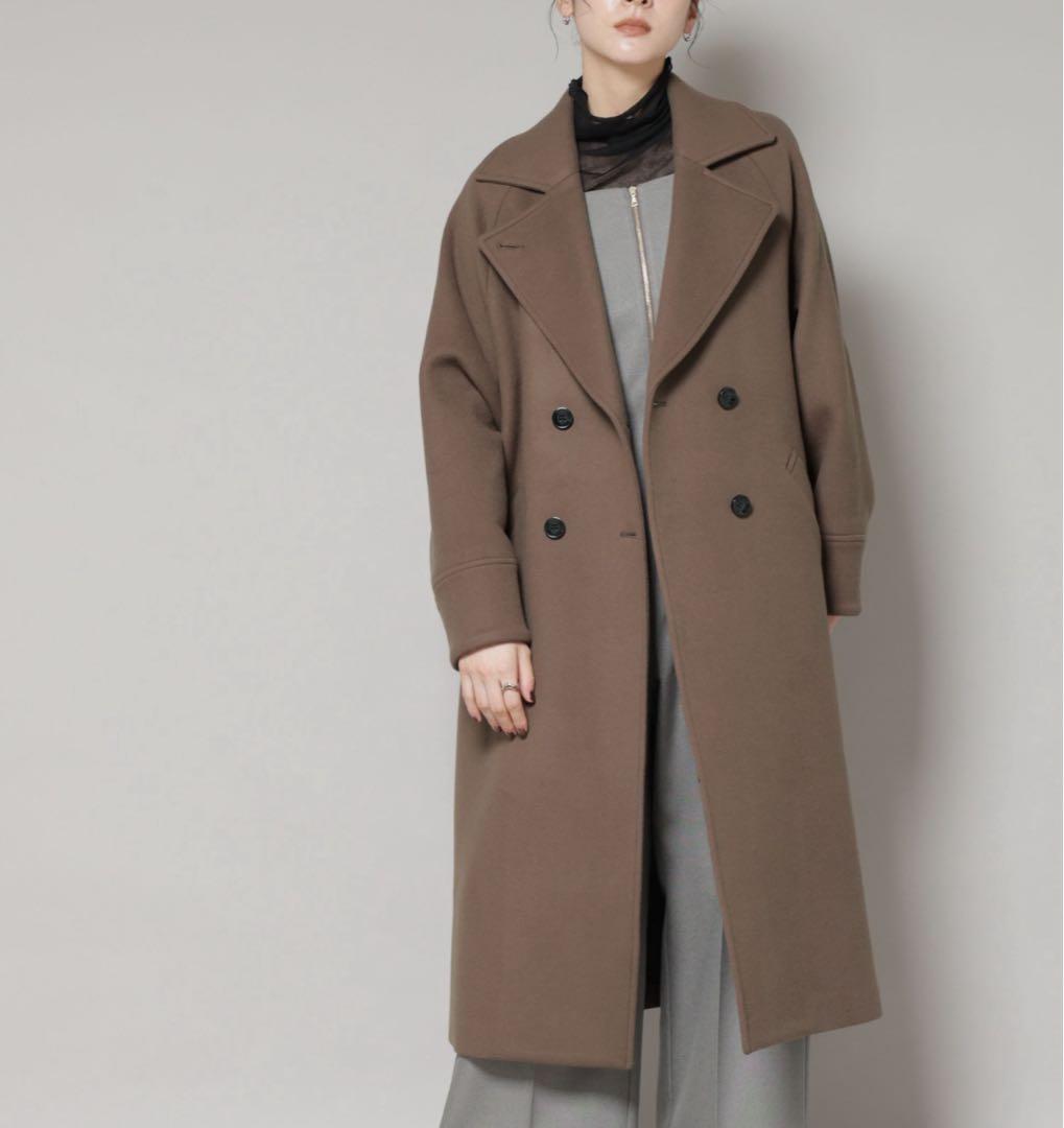 新品未使用NANOuniverseナノユニバース/コクーンダブルコート