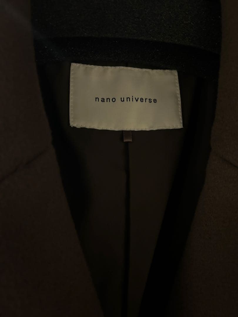 新品未使用NANOuniverseナノユニバース/コクーンダブルコート