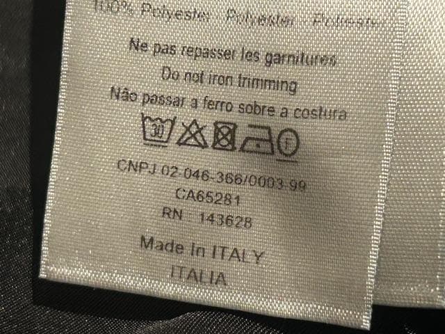 ♪送料無料★DIOR × sacai★名作コラボ★Tシャツ★異素材構築★黒★S♪