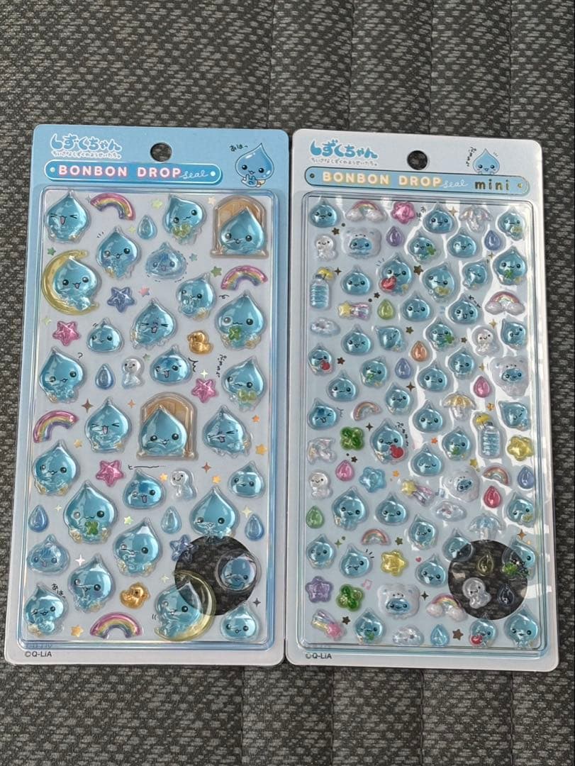 【新品未開封】しずくちゃん　ボンボンドロップシール　全種　正規品　１４種セット