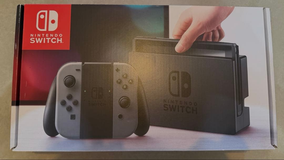 Nintendo Switch 本体グレー付属品完備 SDカード128GB付