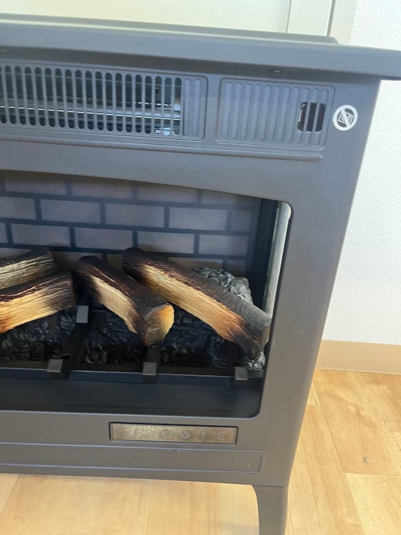 QVCジャパン　フェイク暖炉型　電気ファンヒーター　DFI-5010-01