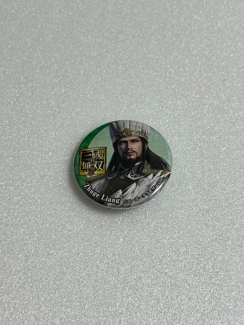 三國無双 諸葛亮 孔明 試遊缶バッジ