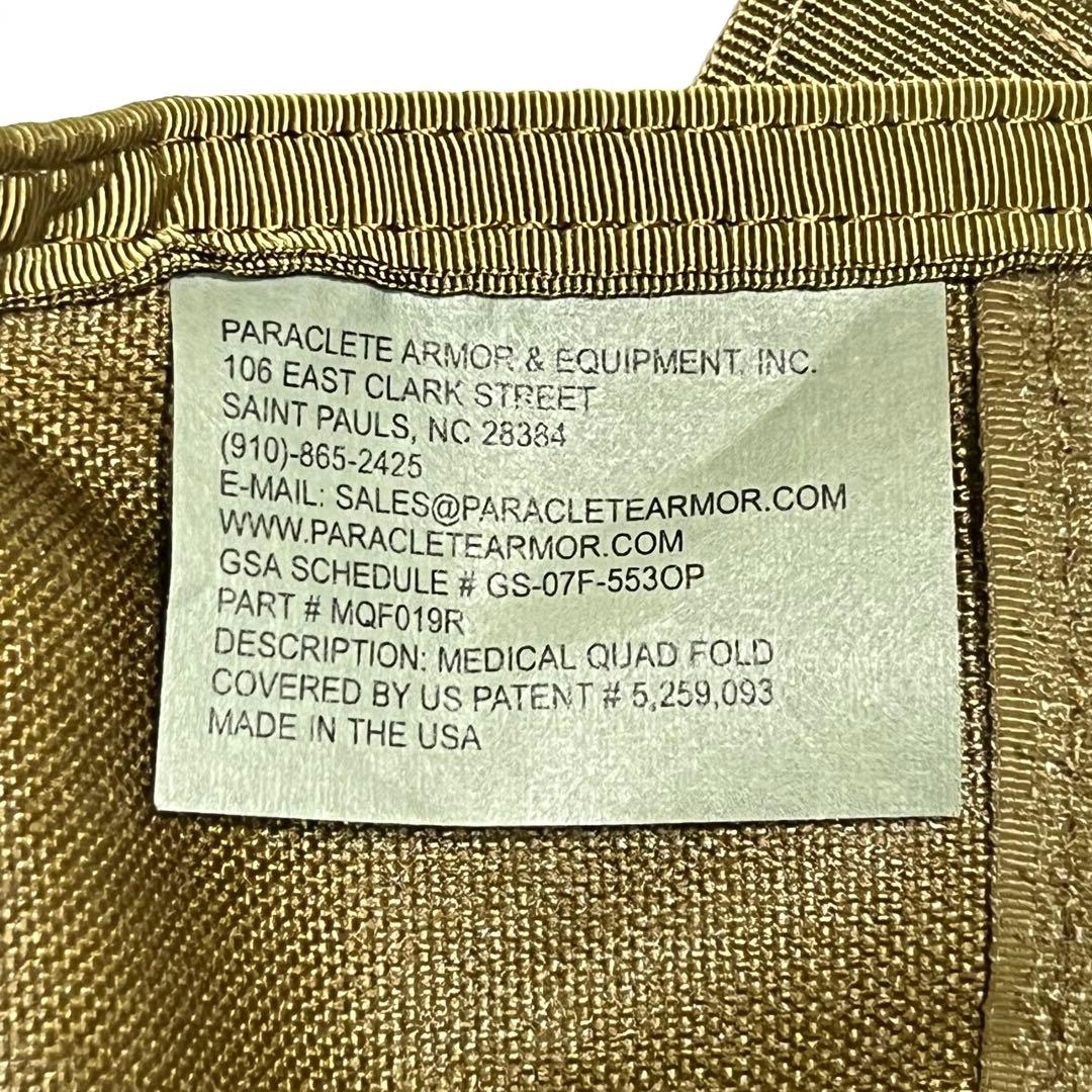 個人装備 PARACLETE MEDICAL QUAD FOLD POUCH CB