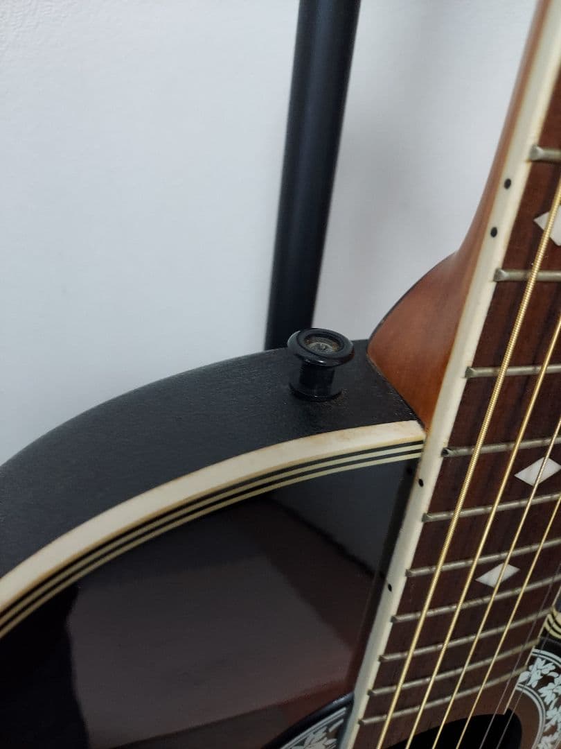 特価　Kガレージ 　エレアコ　 サンバースト　トラ目　オベーションタイプ