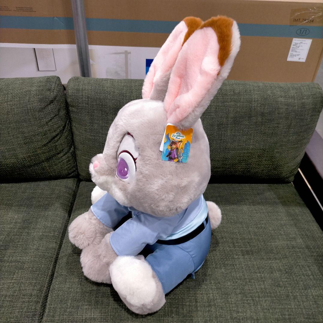 ズートピア ジュディ・ホップス ぬいぐるみ 50cm・ブランケット付き