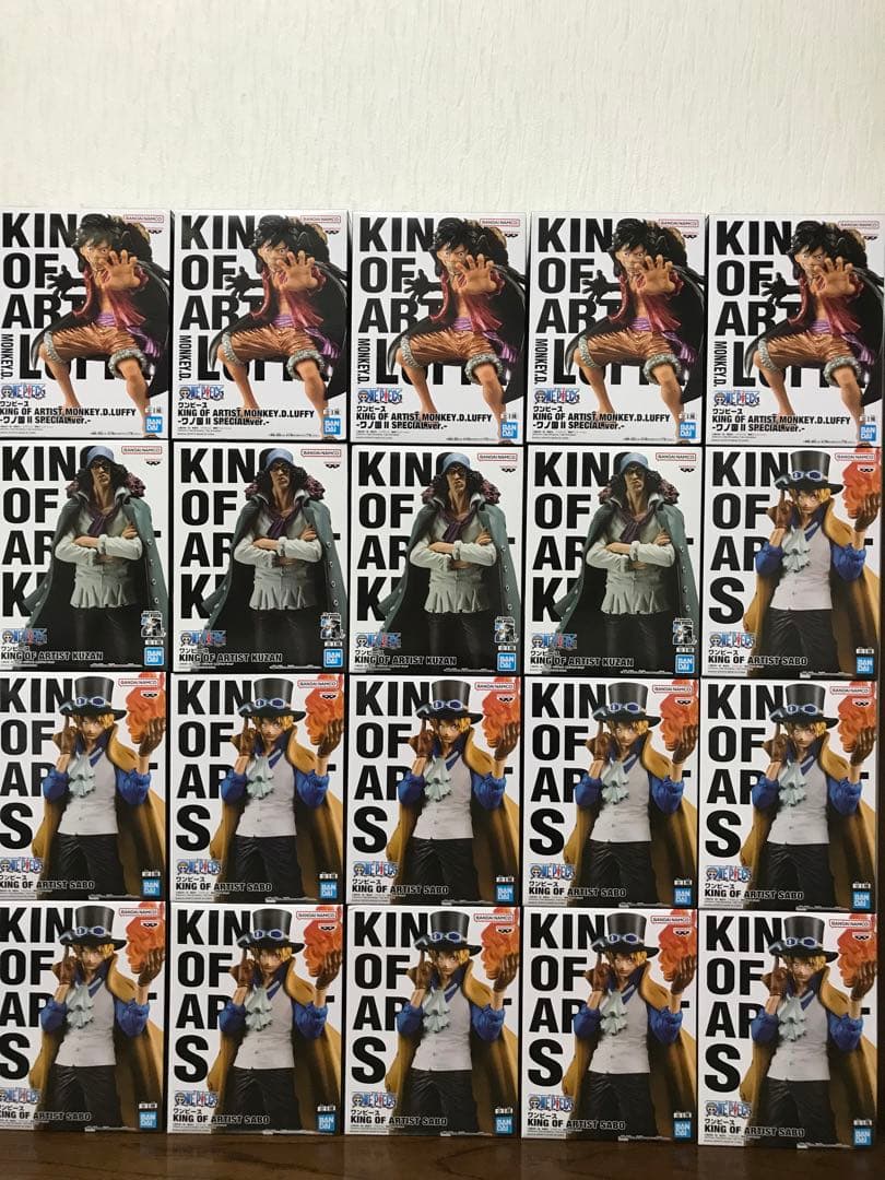 ワンピース　KING OF ARTIST サボ　クザン　ルフィ