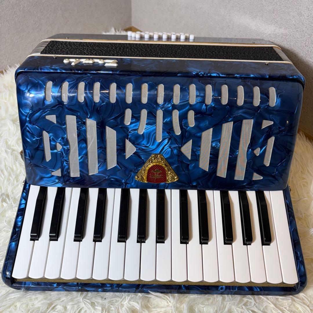 【美品】TOMBO アコーディオン No.211 30鍵盤 ハードケース付