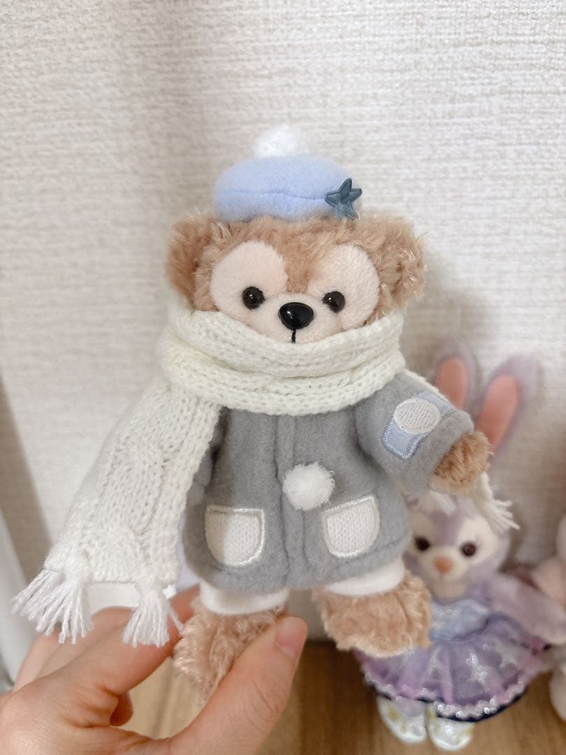 ダンシングスノーフレークスぬいぐるみバッジ　3セット