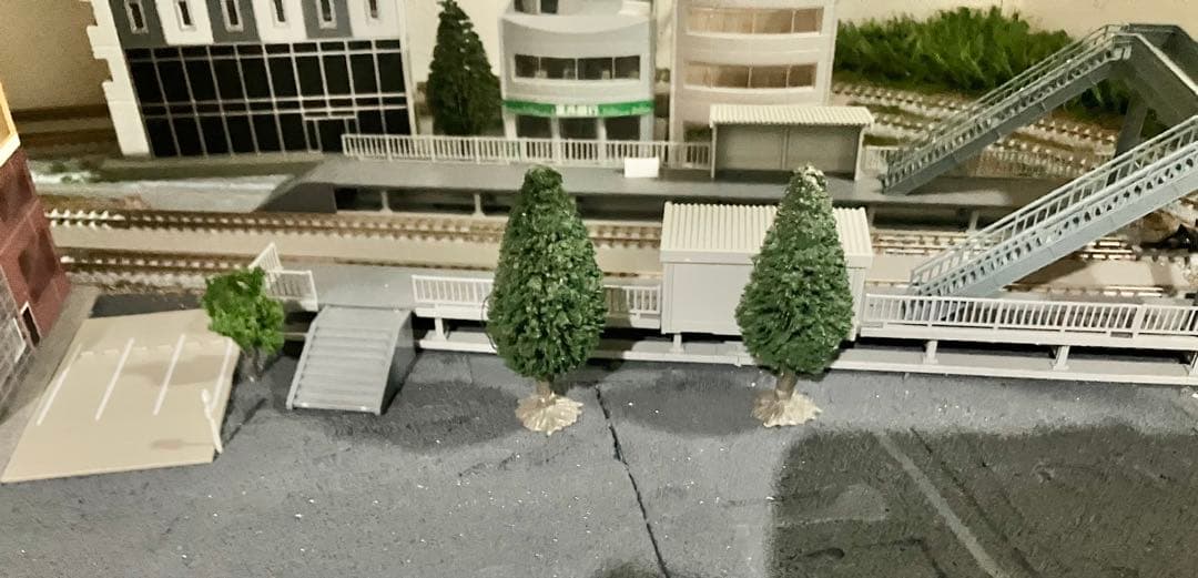 Nゲージ 複線ジオラマ