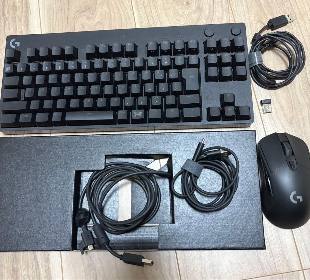 ロジクール G PRO RGBキーボードPRO ＋　g703 マウス