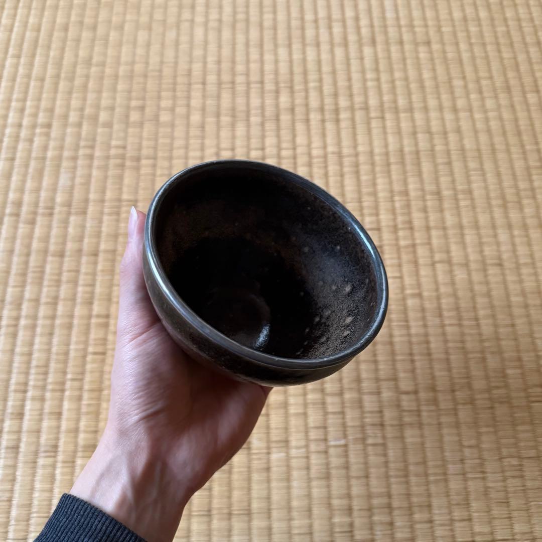 古瀬戸 天目 茶碗 江戸時代 伝世品 古美濃 古美術 茶道具 中国美術 骨董