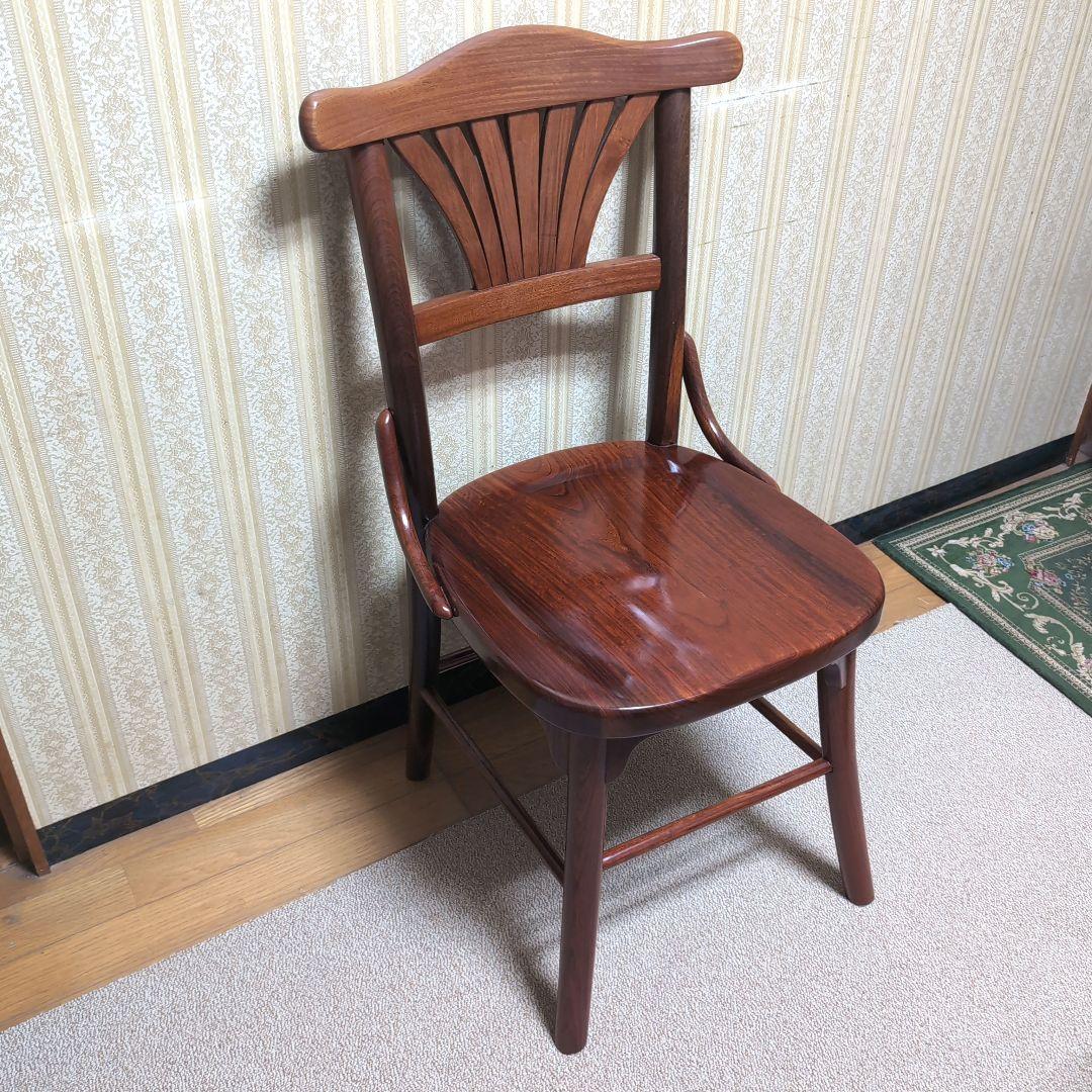 アンティーク 唐木椅子 唐木家具 紫檀 黒檀 花梨 鉄刀木