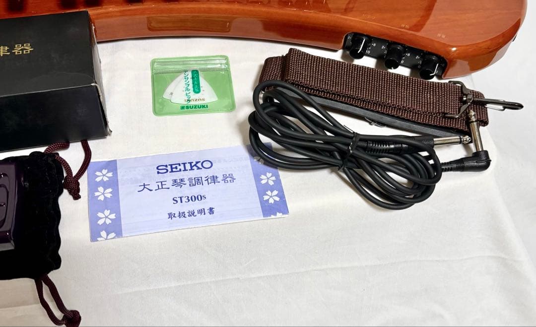 【動作確認済】SUZUKI 電気大正琴 こはく タイプⅡ 付属品