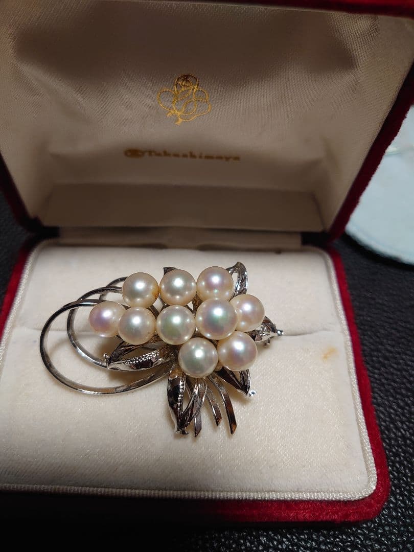 アコヤパールブローチ本真珠