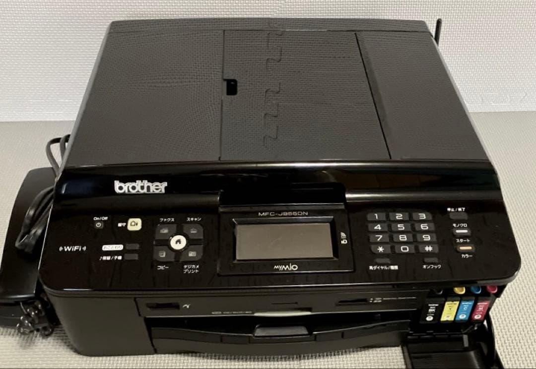 快調 美品ブラザー複合機 MFC-J955DN 純正インク&子機 整備清掃消毒