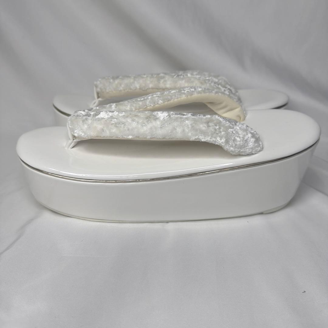 新品　2026年新作　白　草履　バッグ　セット　振袖用　フリーサイズ　ホワイト