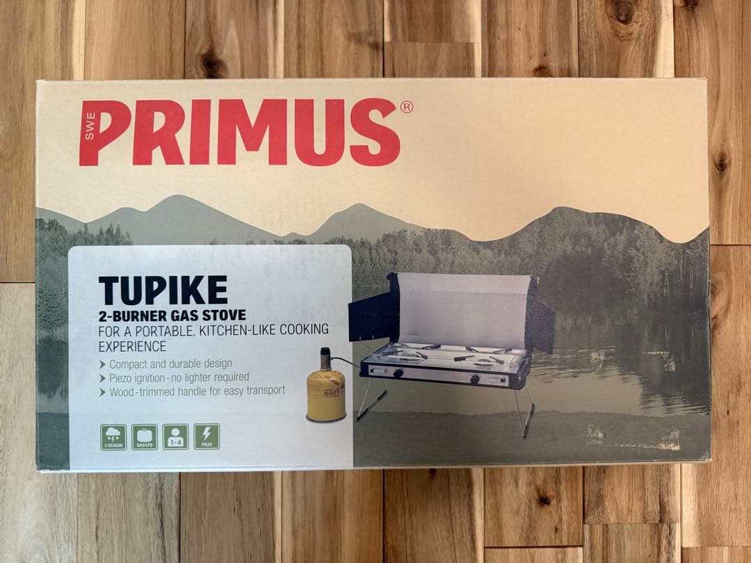 PRIMUS TUPIKE 2バーナーガスストーブ