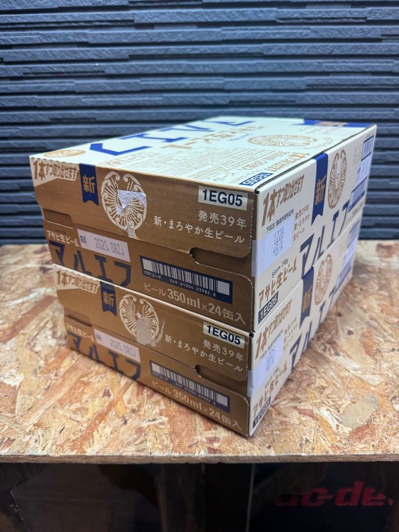 アサヒ生ビール マルエフ（350ml×48本）