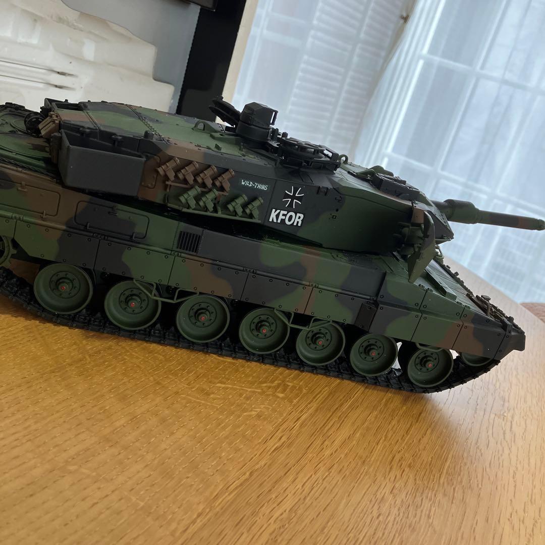 東京マルイ製1/24リアルスケール ラジコン/レオパルド2A5(動作確認済)