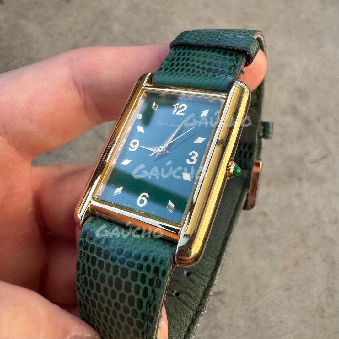 【新品電池】PERSON’S レクタンギュラー スクエア tank 稼働品